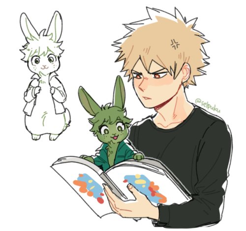 selpeda:Deku x Peter Rabbit