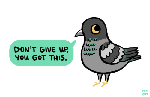 positivedoodles:pigeons requested by Hayley on my...