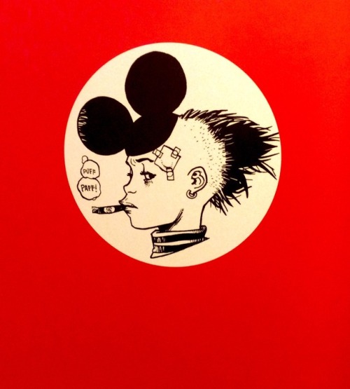 gorillaz-gal:Tank Girl. “Black and blue, the face of Tank...