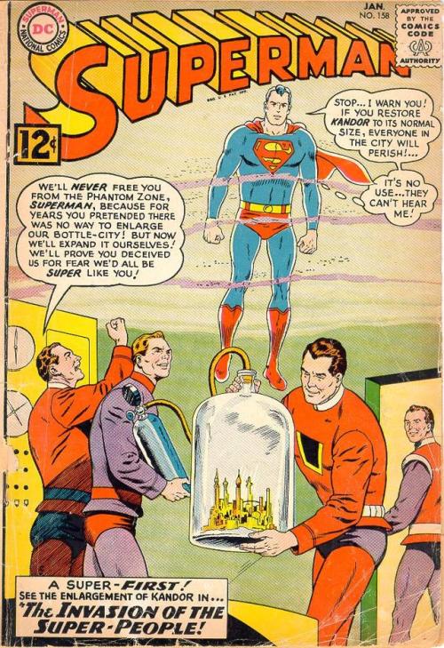 comicbookcovers:Superman #158, January 1963, Pencils:Curt...