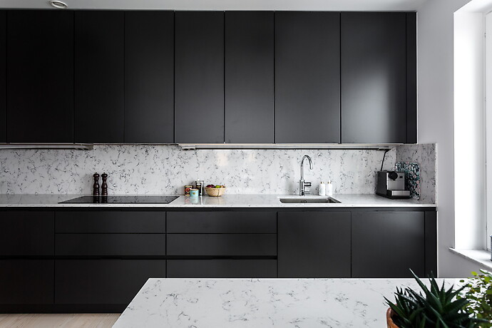 Home Interior Design — Modern simplistic kitchen in Stockholm, Sweden...