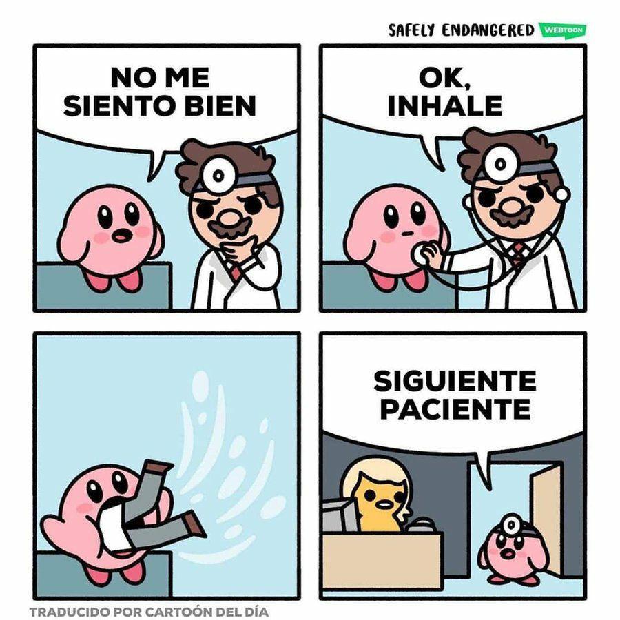 Kirby siempre encuentra trabajo