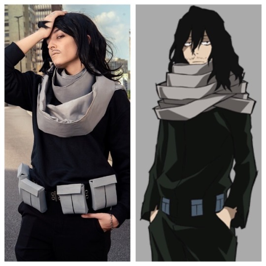 eraserhead cosplay scarf