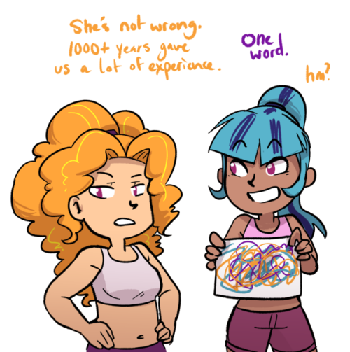 Sonata: We all kinda go with the flow!Adagio: We do have certain...