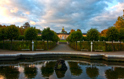 jadatz:Scenes around Potsdam at sunset in October 2009. Photos...