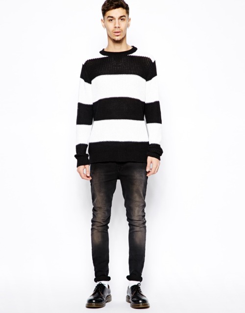 Reel21 Cheap Monday Striped SweaterSweater by Cheap...