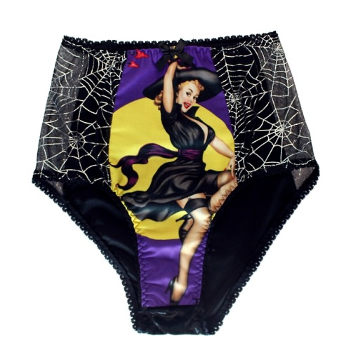 sosuperawesome:High Waist PantiesBones Lingerie on EtsySee our...