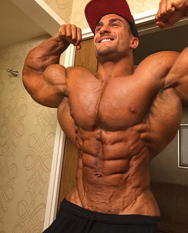 Body builders showing cock Skater jack off