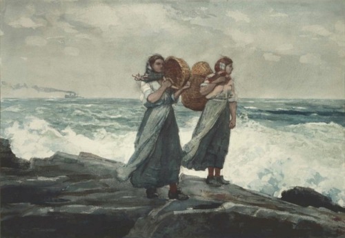 uconstruction:Winslow Homer (1836-1910 American) • A Fresh...