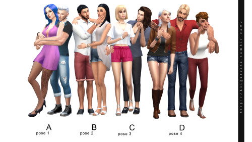 helgatisha:(TS4) Group poses |Pose Pack|Download: simfileshare...