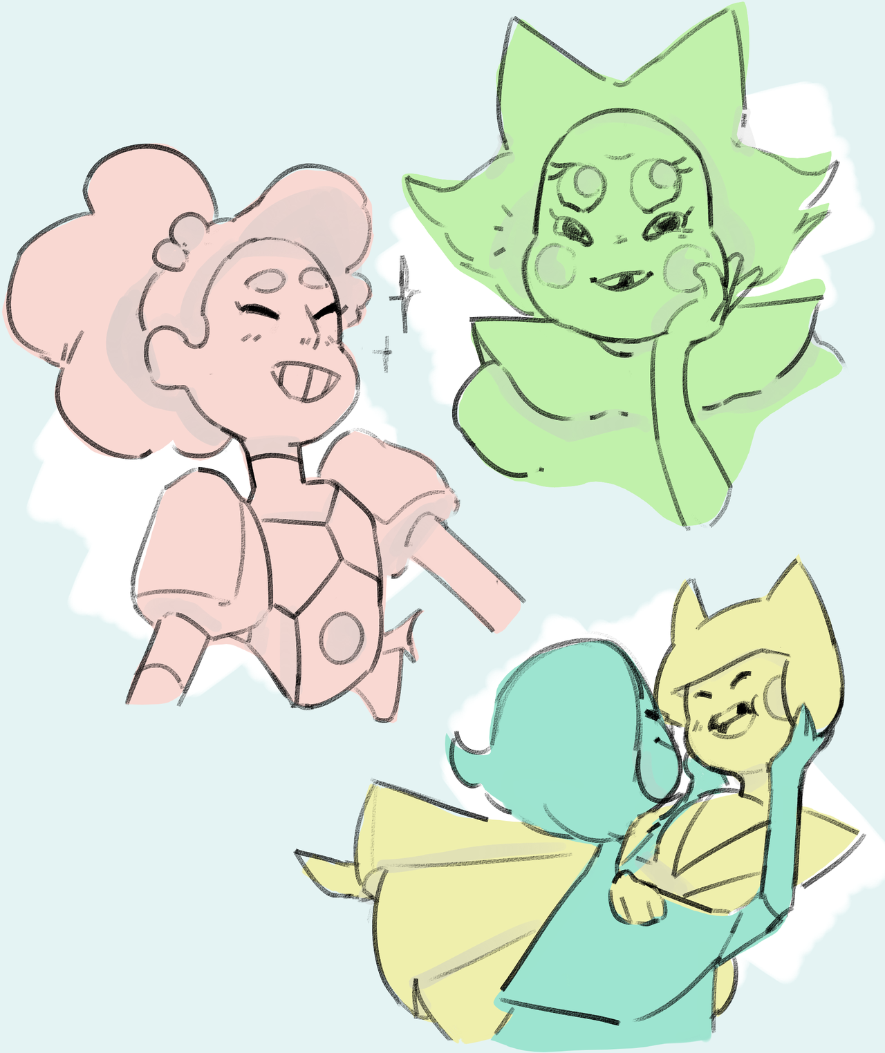 Fusions being happy bc it’s wh AT THEY DESERVE