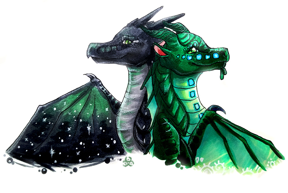 images of wings of fire winter and moonwatcher