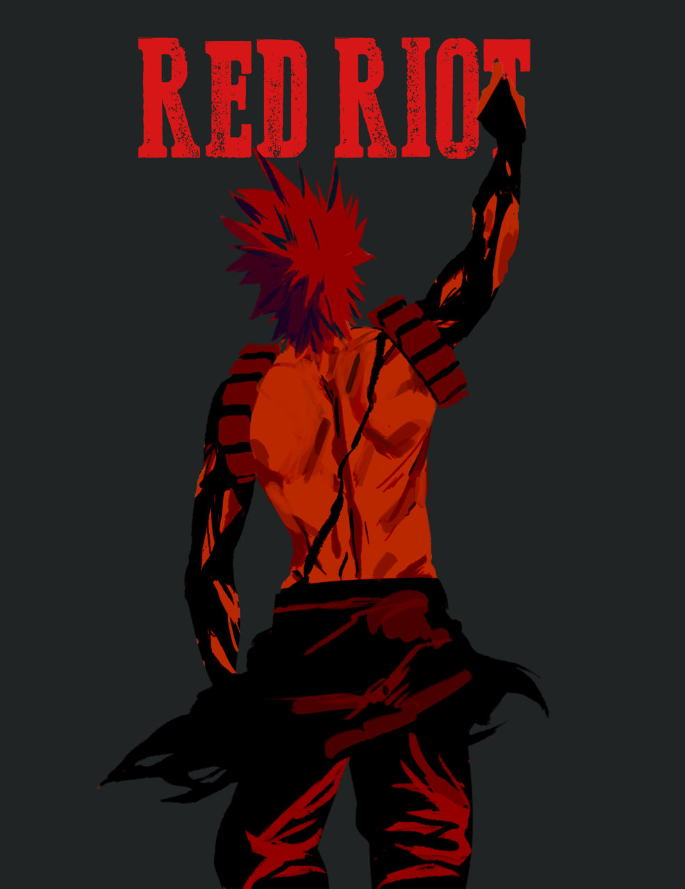 red riot t shirt