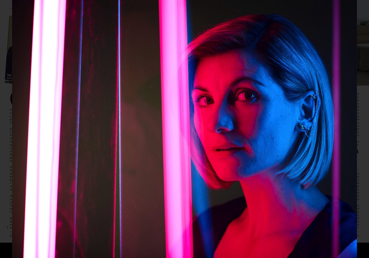 Jodie Whittaker’s Radio Times photo shoot. - SillyTilly