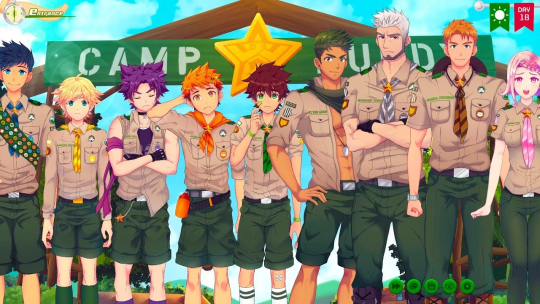 camp buddy characters