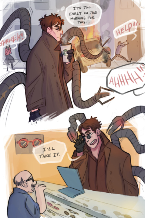 chrizwho:it’s not easy being a super villain…other otto...