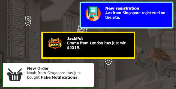 Fake Notifications v4.0.1 - Creating Effective Herd Effects Nulled