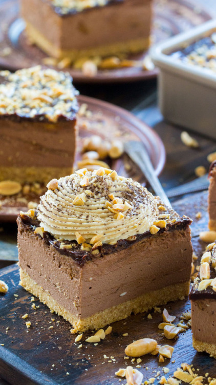 foodffs:Chocolate Peanut Butter CheesecakeRecipe: ...