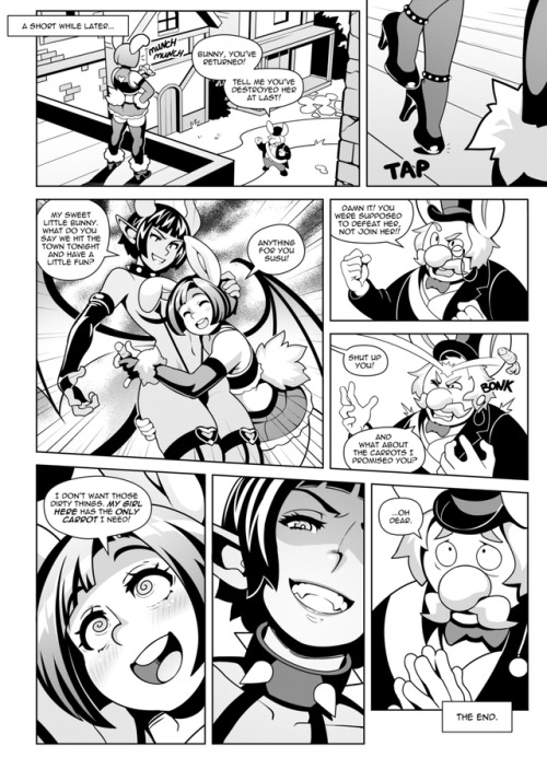 erotibot-art:Last round of pages for Bunny and Carrot starring...