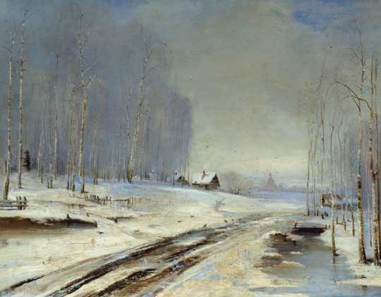 Sea of Mud., 1894, Aleksey Savrasov Medium: oil,canvas
