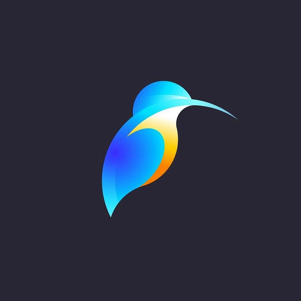 Creative Logo Designs — Beautiful bird logo design ♥ We ...