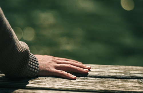 gif cinemagraph infinite loop perfect loop water reflection shining hand river moving animated