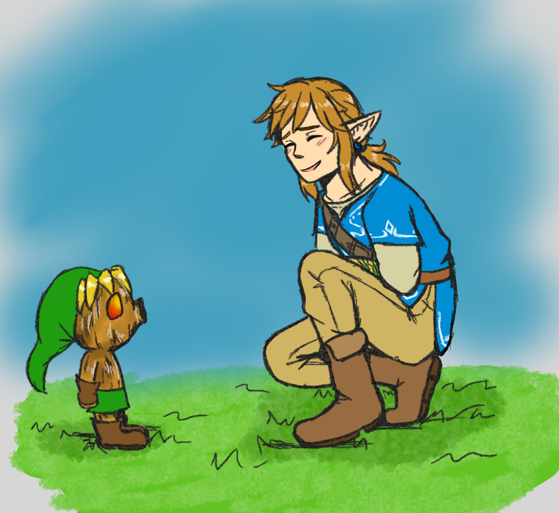 More Than You Can Imagine Wild Link Meeting Deku Scrub Link D