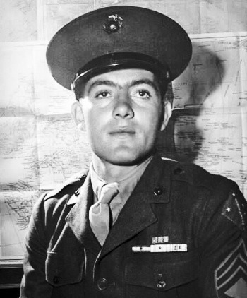 Peer Into The Past: peerintothepast: Gunnery Sgt. John Basilone was...