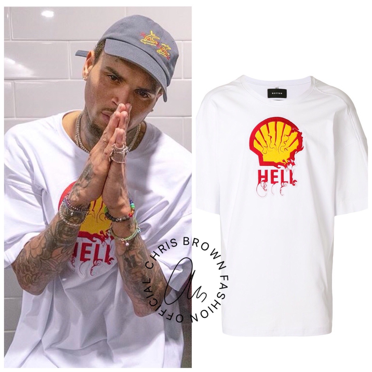 chris brown t shirt