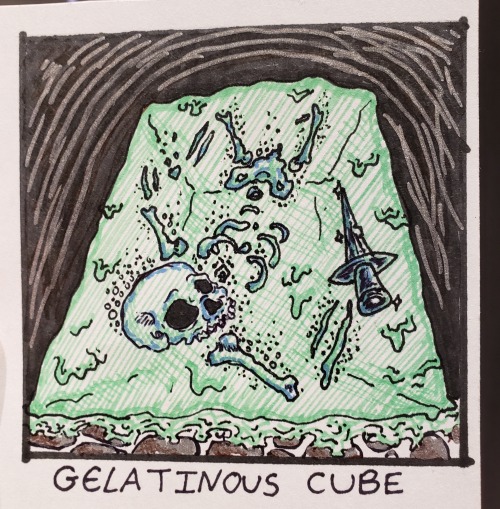 Gelatinous cubes