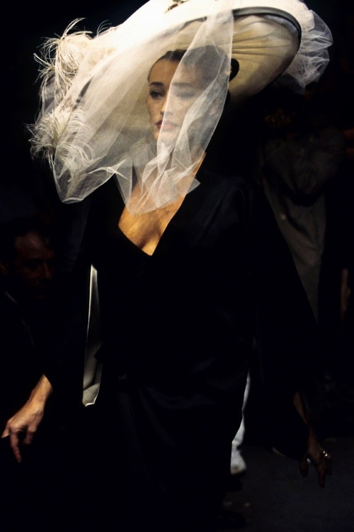 sendommager:Marie Sophie Wilson-Carr at John Galliano...