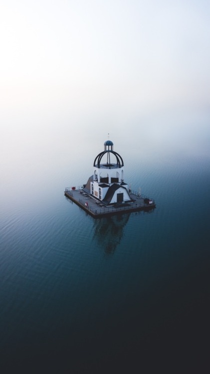 Floating church.