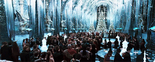 Image result for harry potter yule ball gif
