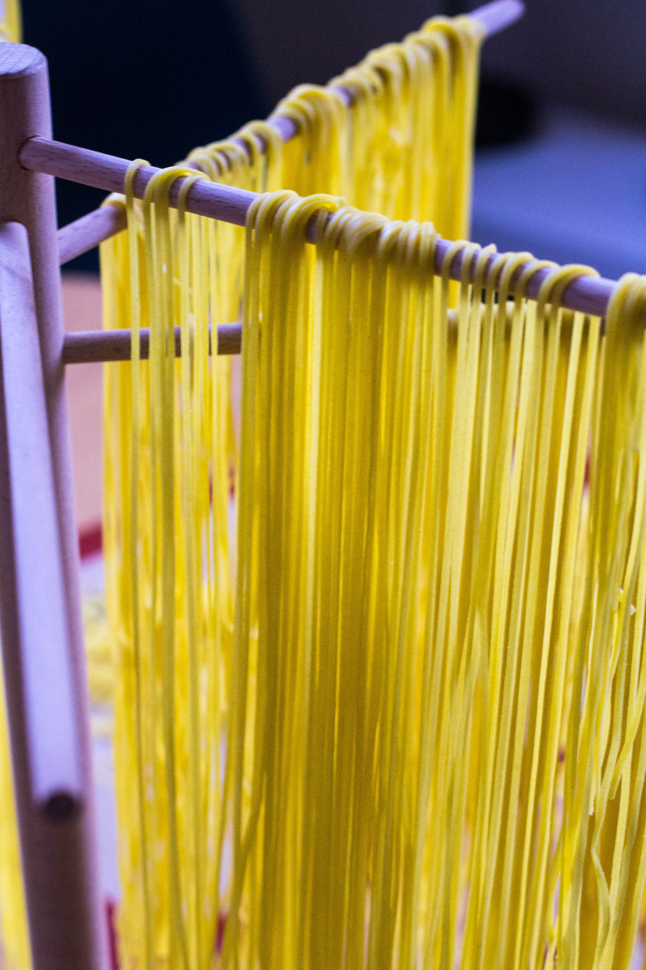 Making Marc Vetri's nine-yolk tagliolini with pistachio-orange pesto. – The  Manhattan [food] Project