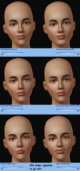 The sims 3 sliders mods