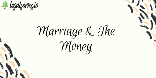 Marriage & The Money