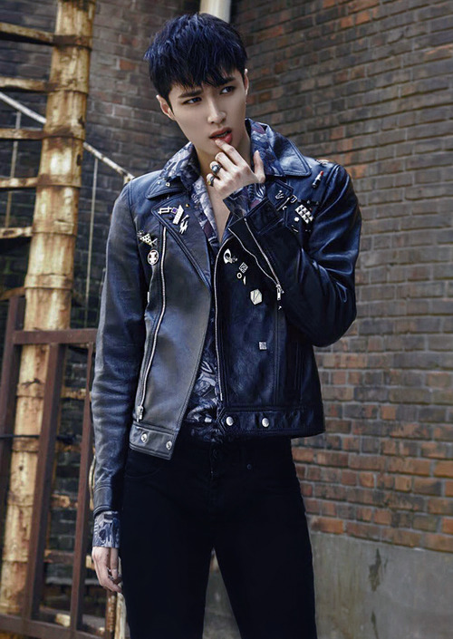 misskpopforever:Lay… “hot and handsome model”