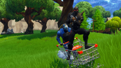 fortnite shopping cart vine - fortnite shopping trolley