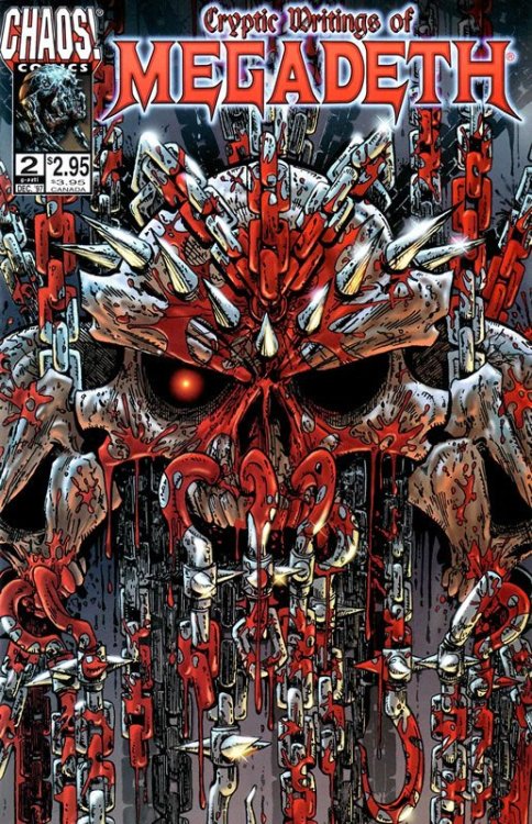 wild-coffee:Cryptic Writings of Megadeth Chaos! Comics. ...