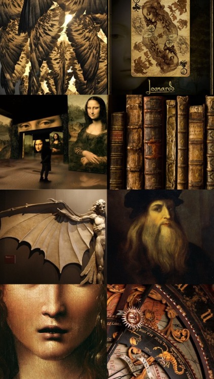 aesthetic-background:/ / Leonardo da Vinci / / / / Background...