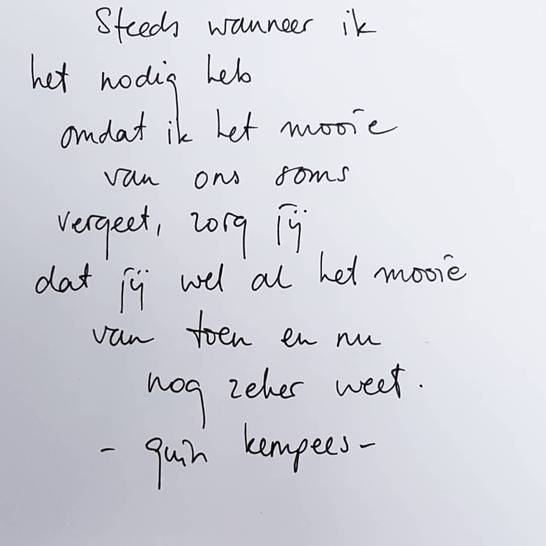 Wonderbaar Quin Kempees — Lente ochtend 😍 #versje #versjes #gedicht #dichten... PB-35