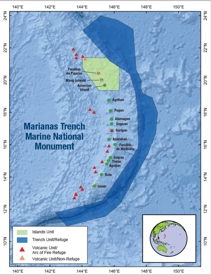 Usfws Pacific Region Marianas Trench Marine National Monument