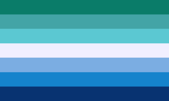 blue gay pride flags