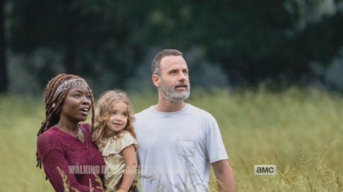 greenhearts16:Michonne, Judith and Rick GrimesThe Walking...