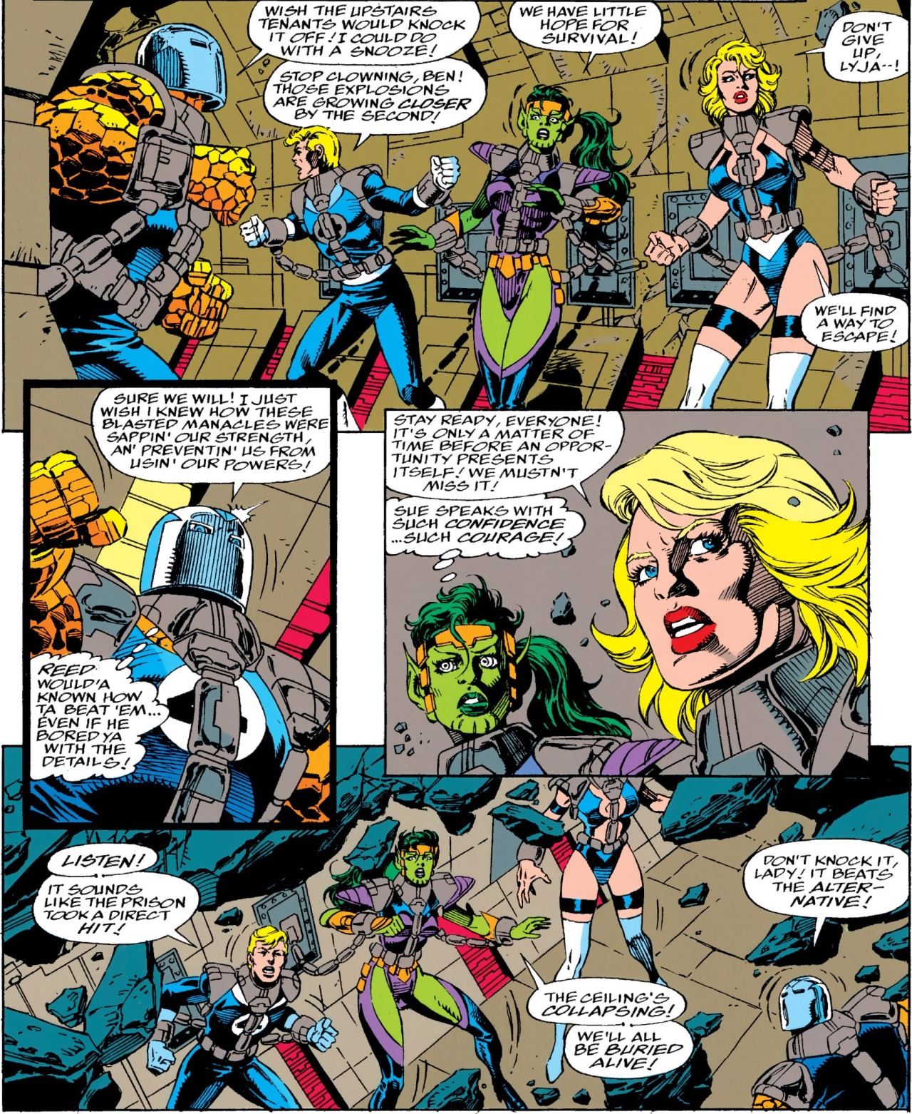 Marvel Superheroes in Peril