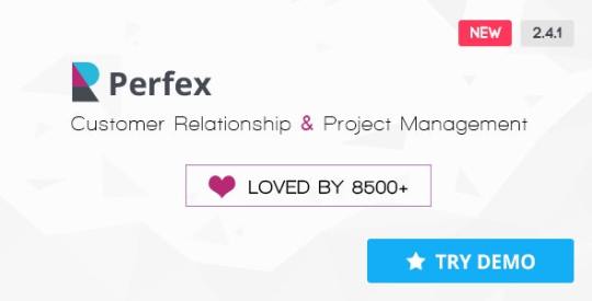 Perfex v2.4.1 - Powerful Open Source CRM Nulled
