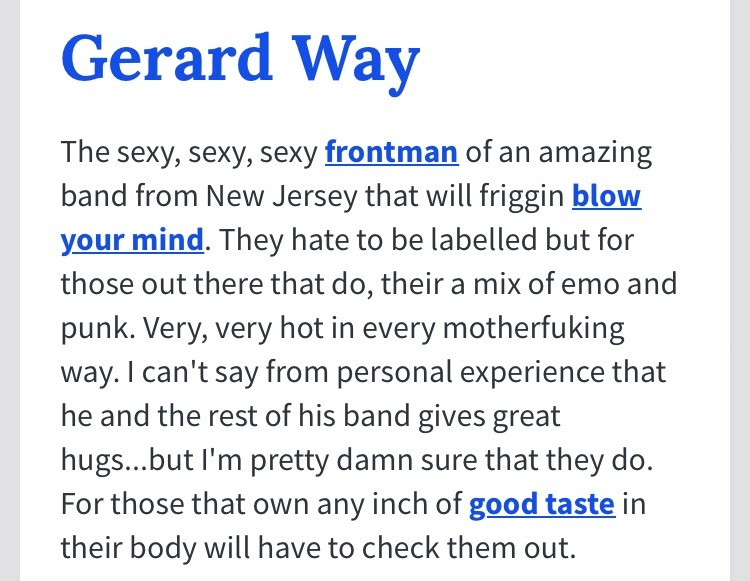 They Re Back Urban Dictionary Mcr Fans Being A Mood