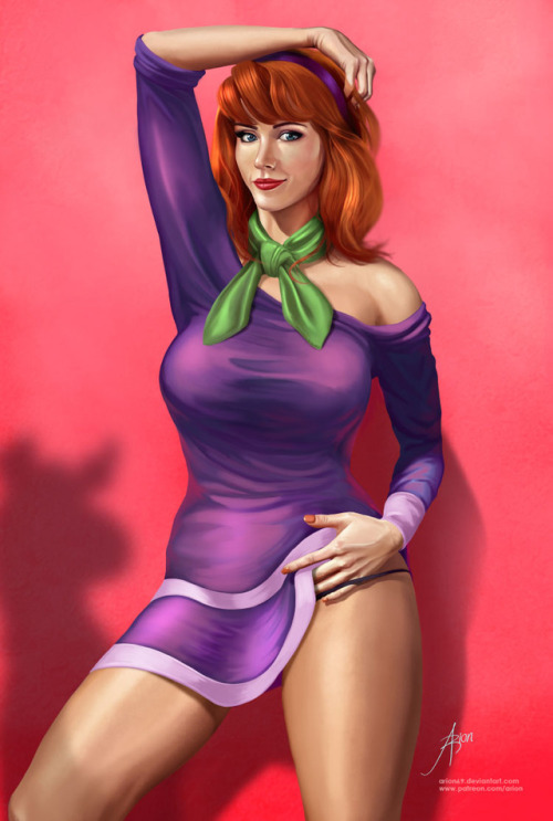 naughtyhalloweenart:Daphne by arion69