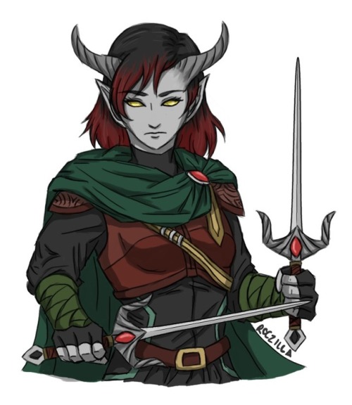 tiefling female | Tumblr