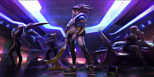 liquidhunny:Leaked images of the new popstar skins of League...